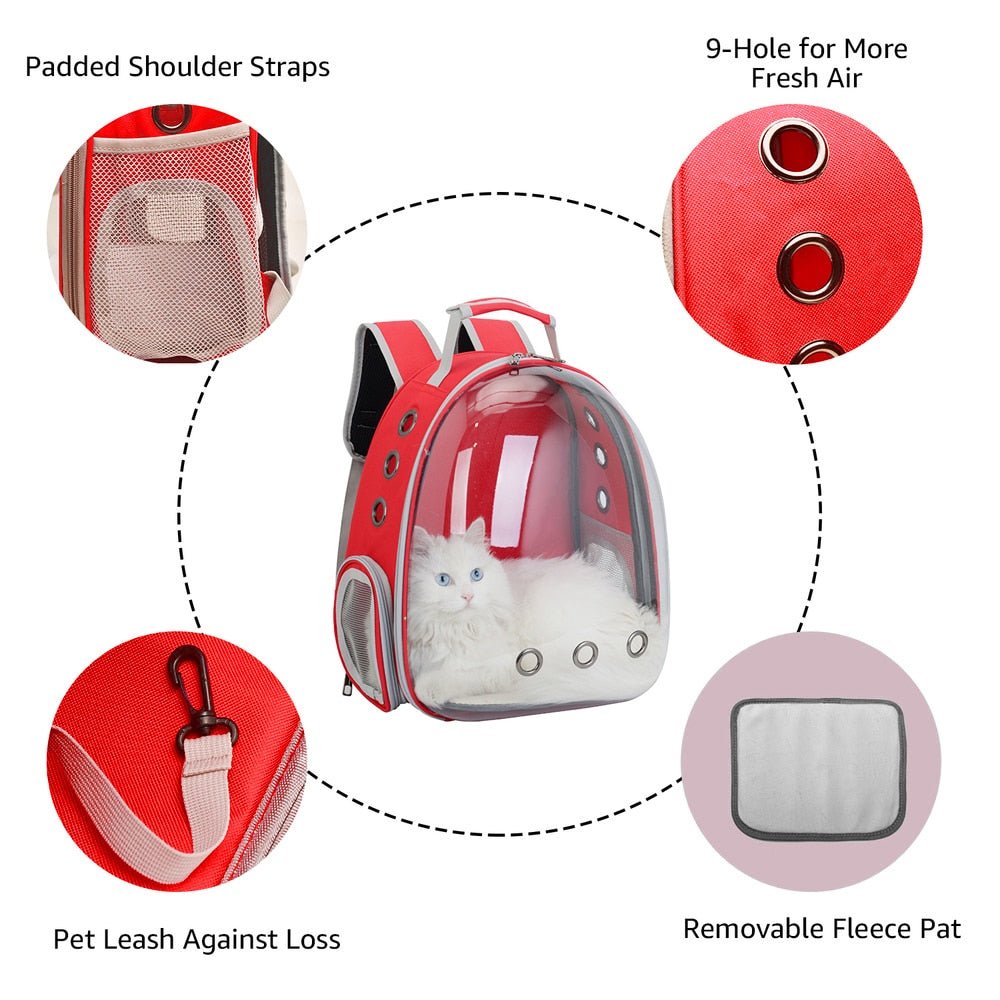 KittenHome™ - Pet carrying bag ventilated - UniversOfCats