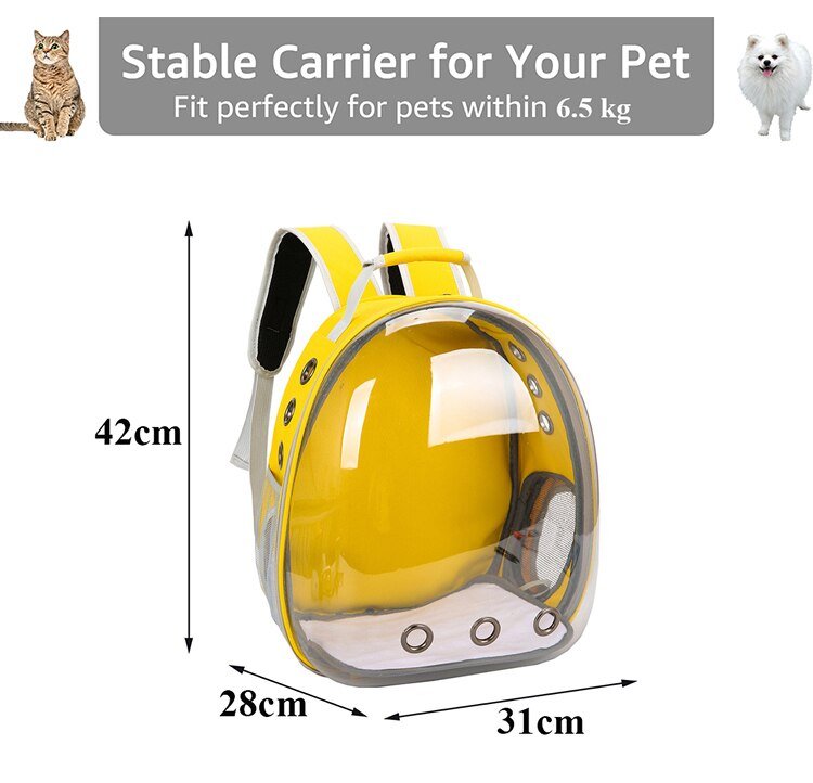 KittenHome™ - Pet carrying bag ventilated - UniversOfCats