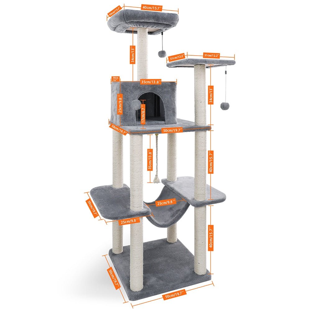 LuxuTree™ - Luxury cat towers tree - UniversOfCats