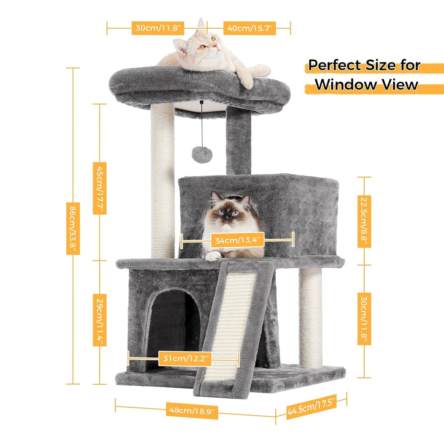 LuxuTree™ - Luxury cat towers tree - UniversOfCats