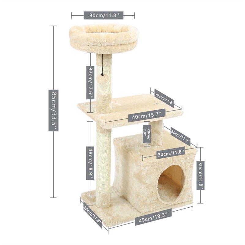 LuxuTree™ - Luxury cat towers tree - UniversOfCats