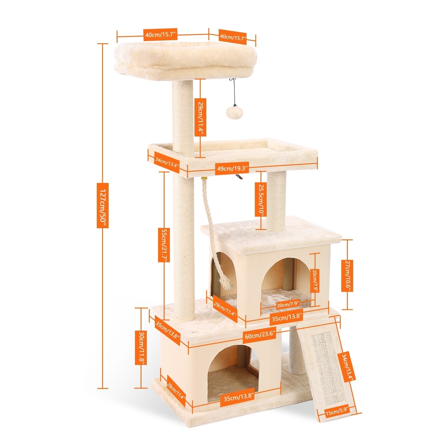 LuxuTree™ - Luxury cat towers tree - UniversOfCats