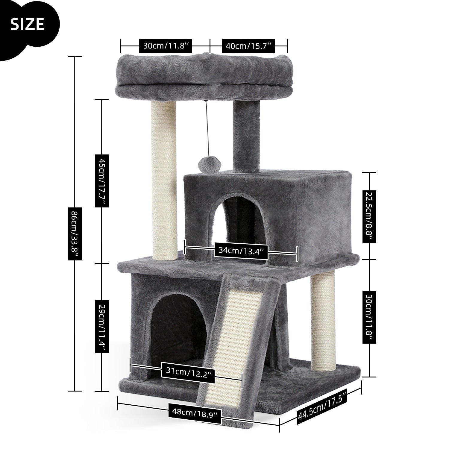 LuxuTree™ - Luxury cat towers tree - UniversOfCats